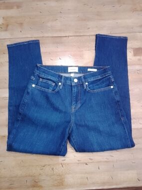 Frame Denim Skinny Jeans in Dark Indigo Blue L'Homme Athletic Sz 30